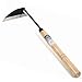 Tomerry Japanese Weeding Sickle 17'' Long Will Give You More Leverage for Jobs That Need a Little More Strength