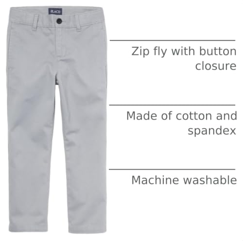 Image of The Children's Place Boys Stretch Relaxed Straight Chino Pants