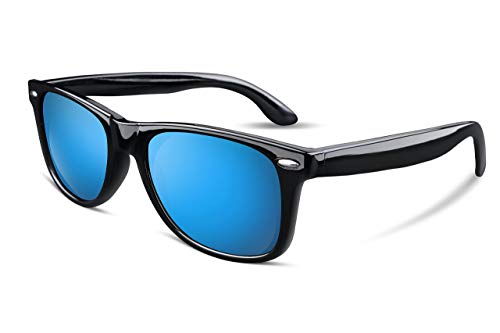 Image of FEISEDY Classic Square Retro Polarized Sunglasses Women Men 80s Sun Glasses Trendy UV400 B1858