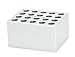 4E's USA Dry Bath Incubator Block - Universal Aluminum Block for 20 x 1.5ml Test Tubes, Slot Size ⌀11.5mm x 36.9mm, Model: TC0401001-35