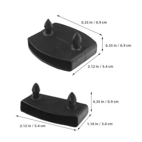 Alipis 1 Set Plastic Single End Caps Bed Slat Holders Replacement Part for Holding Bed Accessory