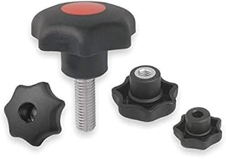 Star Grip Knob, M8, Ext, 2.36, 3.15, 1.57, L