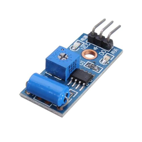 SOLUSTRE Sensor Module Vibration Switch Alarm Sw420 Module for Inductor Clean Comparator Output Convenient Installati