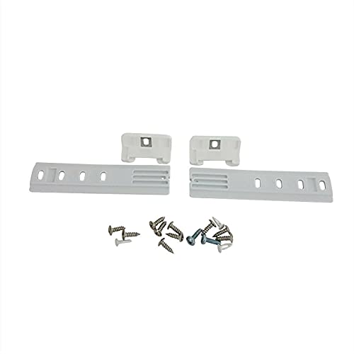 Lichtblau Universele deurmontageset koel- en vrieskasten voor sleepdeuren techniek sleepdeurscharnier inbouw koelapparaten geschikt voor bijv. Liebherr, Miele, Bosch enz. - Image 3