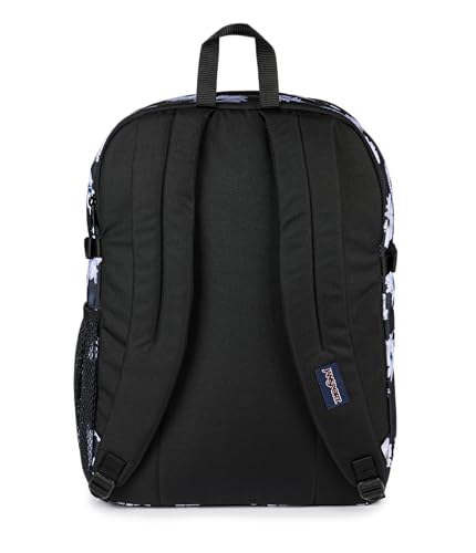 Image of JanSport Main Campus Backpack - Travel or Work Backpack with 15-Inch Laptop Sleeve and Dual Water Bottle Pockets, Eyeball Blossom