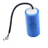CD60 300V 900uF Anlaufkondensator Elektro Motor Kompressor Robuster Kunststoff Mantel Stabile Leistung Sicherer Start Austauschbar Kompatibel mit Haushalts und Industrieanlagen Einfache Installation