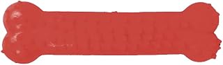 OSSO PLAQUE ATAQUE BORRACHA C/ CRAVO N1 - P - VERMELHO
