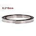 Nickel Plated Steel Strip 0.1mm Thick, 10M Long Battery Connection Strip for Lithium 18650 Battery Welding, Compatible with NiMH and Power Tool(0.1 * 8mm)