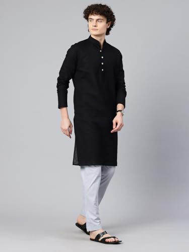 Image of Majestic Man Men's Regular Fit Mid Rise Casual Style Pure Cotton Pyjama Bottom
