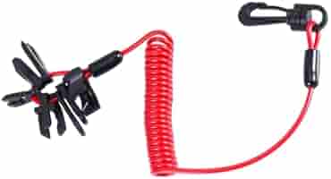 Amazon.com: Boat Safety Lanyard Kill Stop Switch with 7 Keys