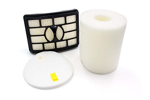 vhbw Filter Set for Vacuum Euro-Pro Shark NV500/NV501 NV502 NV503 NV504, NV505, NV552 Like XFF500, XHF500