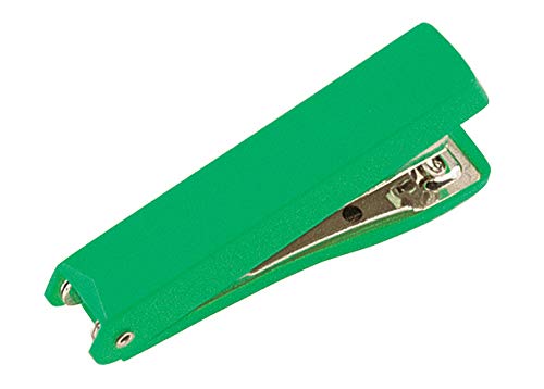 Cucitrice Mini Alevar Verde - Formato 9x4 Cm, Monta Punto 10, Plastica - Foto 8