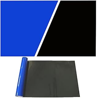 ELEBOX Aquarium Background Blue Black Fish Tank Background Picture 2 Sides Fish Backdrop for Aquarium Wallpaper 12