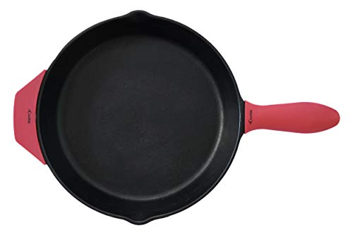 Crucible Cookware Silicone Hot Handle Holder Set Of 4 (4-Pack Mix Red) #TOP7