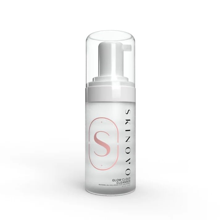 Glow Cloud Cleanser with Watermelon, Hyaluronic Acid & Niacinamide – Hydrating & Brightening Face Wash for Radiant, Dewy Skin – Gently Removes Impurities – Vegan, Cruelty-Free, Clean Skincare Formula