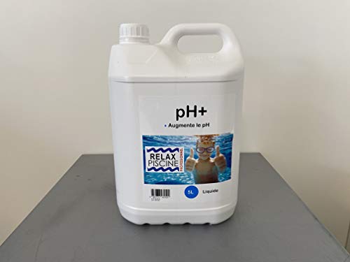 pH+ for Liquid Swimming Pool, 5 L Bottle