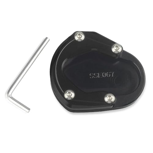 Extension béquille latérale moto pour stationner sur herbe et gravier CLX700 800MT