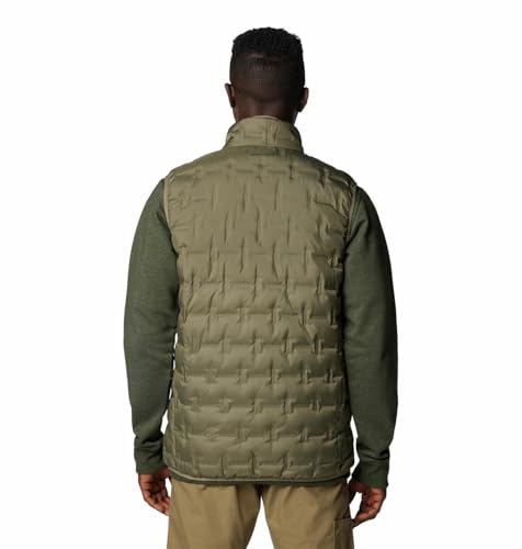 Columbia Colete masculino Delta Ridge II Down, Pedra verde, M