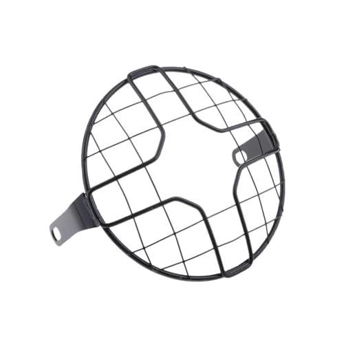 Grille de phare moto 175 mm en acier haut de gamme pour optique 7" universel