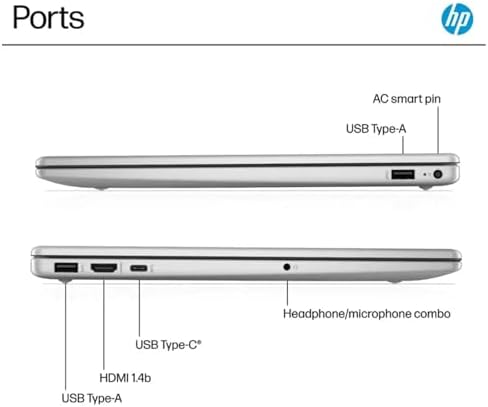 HP New Core i7 15.6" Laptop | 2026 Edition | Intel High-Performance Core i7-1255U up to 4.7GHz | 16GB RAM - 512GB PCIe SSD | Webcam | FHD | Long Battery Life | Windows 11 | Business & Academic
