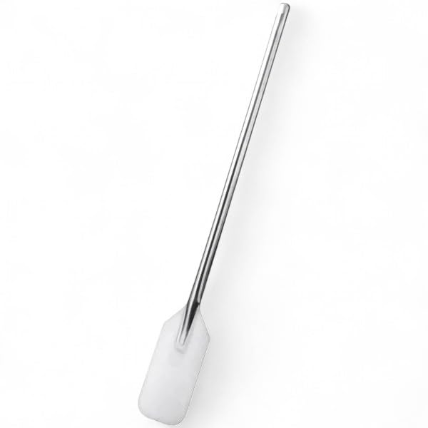 36''Inch Stainless Steel Mixing Paddle – One-Piece Solid Stirring Tool for Large Pots, Brewing, Sauces, and Outdoor Cooking | Durable, Non-Reactive