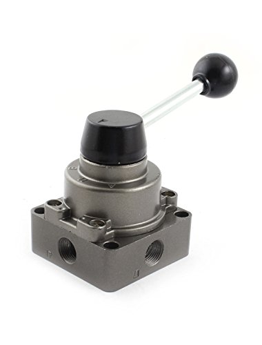 Vanne à commande manuelle HV-03 avec levier rotatif fluide 3/8PT 4/3