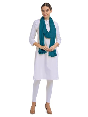 Image of Morrio Chiffon Solid Dupatta For Women