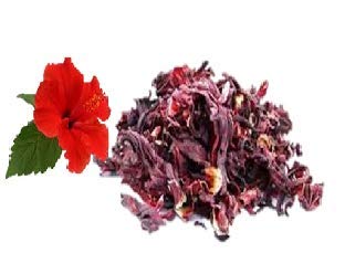 Organicgreen Herb Hibiscus Flower Dry गुड़हल के फूल Rosa Sinensis Roselle Gudhel Flower Dry Natural (400 Gms)