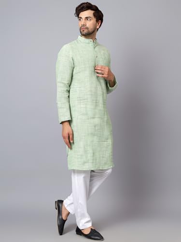 Image of LATEST CHIKAN Men's Cotton Regular Kurta