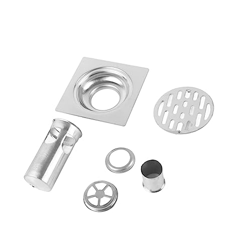 Colador cuadrado de acero inoxidable para baño y cocina miniatura 4