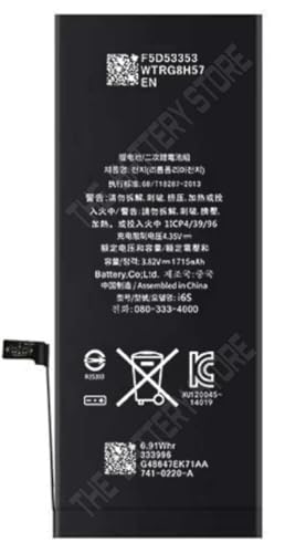 Image of Original 1715 mah Battery for iPhone 6S A1700 A1688 A1633 Battery with 1 Year Warranty**** (SUPER40)
