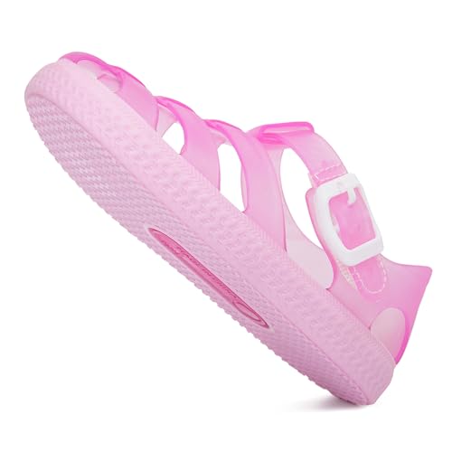 Image of Luffymomo Boys Girls Closed Toe Sandals Lightweight Beach Water Shoes Adjustable Summer Outdoor Sandal for Toddler /Little Kids