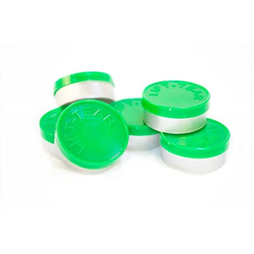 20MM / 13MM Dual/Single Tone Flip Top Seals[Caps] (20MM, Eco-Green, 1000)