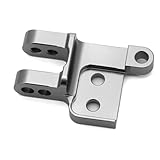 RC Pièces Voiture Compatible avec Traxxas pour TRX4 pour TRX6 1/10 RC, Pièces De Mise À Niveau De Voiture sur Chenilles, Accessoires CNC en Alliage D'aluminium, Support Panhard Métallique