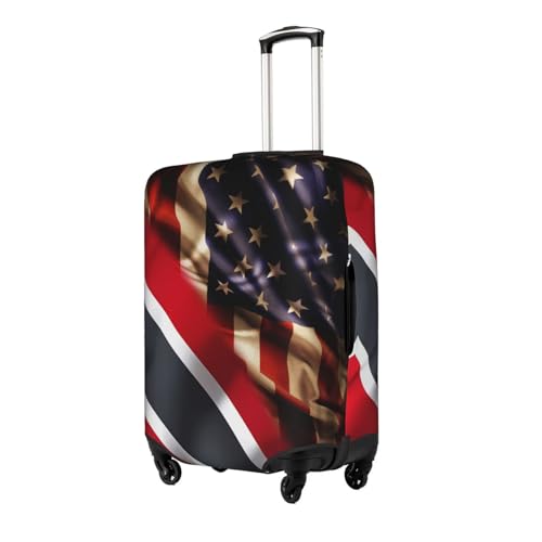 Travel Luggage Cover Vintage Trinidad And Tobago Flag Fashion Washable Baggage Suitcase Protector Fit For Luggage Medium2