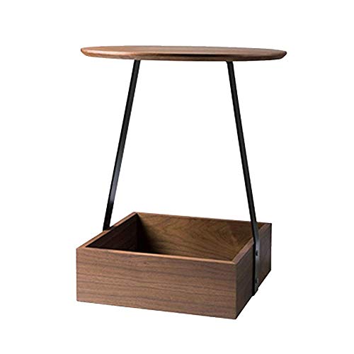 YueQiSong Modern Minimalist Creative with Storage Small Round Table No YueQiSong Modern Minimalist Creative with Storage Small Round Table No