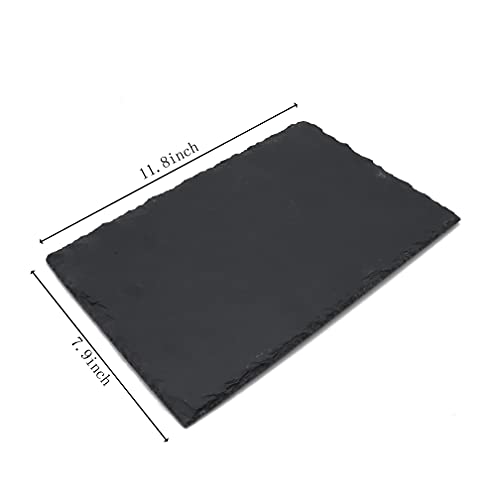 Image of JIH Reptile Basking Platform 11.8 x7.8 inch, Natural Rock Reptile Food Bowl Tortoise Feeding Dish Habitat Decor