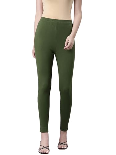 Image of TWIN BIRDS Women Cotton Blend Kurti Pants | Sleek Ethnic Daily Trousers