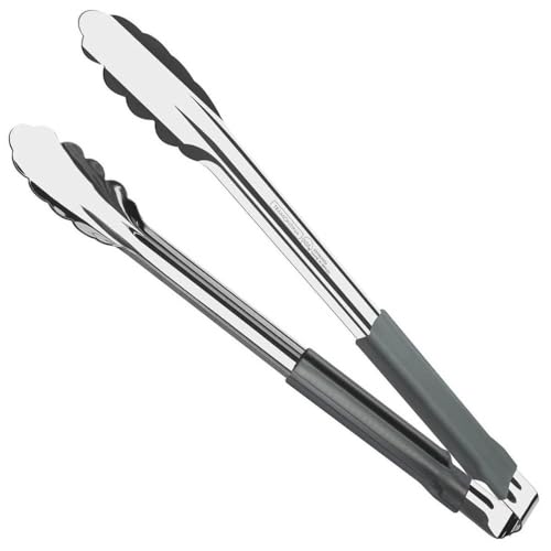 Pinça de aço inoxidável Tramontina para churrasco