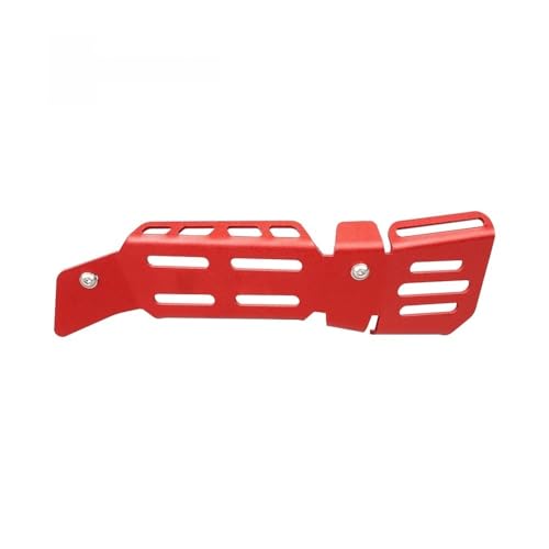Couvercle protection thermique échappement XR650L évite les brûlures de botte