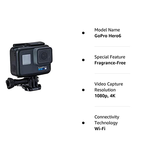 Gopro Hero6 Black 4K Action Camera (Renewed) #TOP7