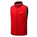 FZYLQY Men & Women Heated Vest Jacket 9 Heating Zones for All-Day Warmth Machine Washable Vests Winter Body Warmer Outdoor