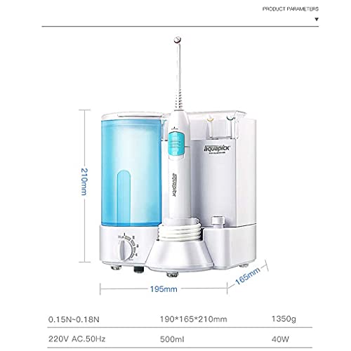 Flosser d'eau pour les dents avec réservoir 500ml et 4 buses de jet - 7