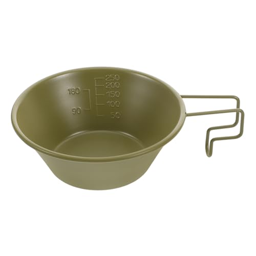 Parliky Camping Cookware Set: Lightweight Stainless Steel Bowl Handle for Soup Noodles and Rice