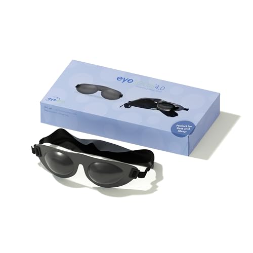 Eyeseals Hydrating Sleep Mask - Charcoal - Eye Masks for Sleep to...