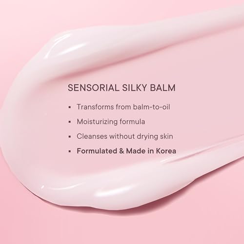 Quench Dirt Dissolving Cleansing Balm with Salicylic Acid & Cherry Blossom | Gentle Makeup Remover | Balm-Oil-Milk Texture| Removes Long-Wear Makeup & Sunscreen | Made in Korea... - Image 5