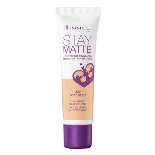 Rimmel(3 Pack) LONDON Stay Matte Liquid Mousse Foundation - Soft Beige