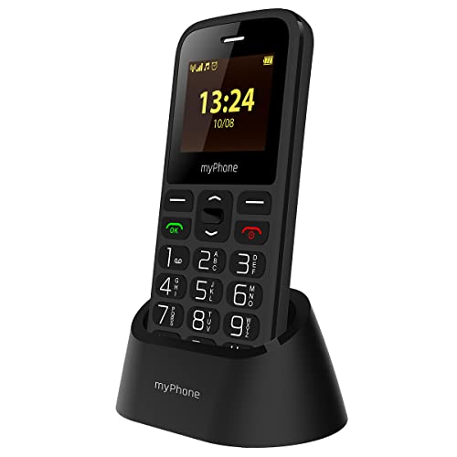 MP myPhone Halo A+ Senior Mobil med Laddningsstation och SOS-knapp