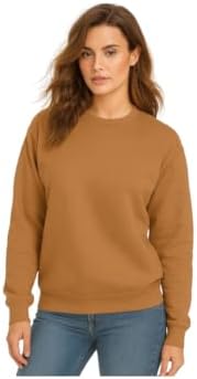 Casaco Moletom Gola Redonda Feminino Careca Blusa De Frio