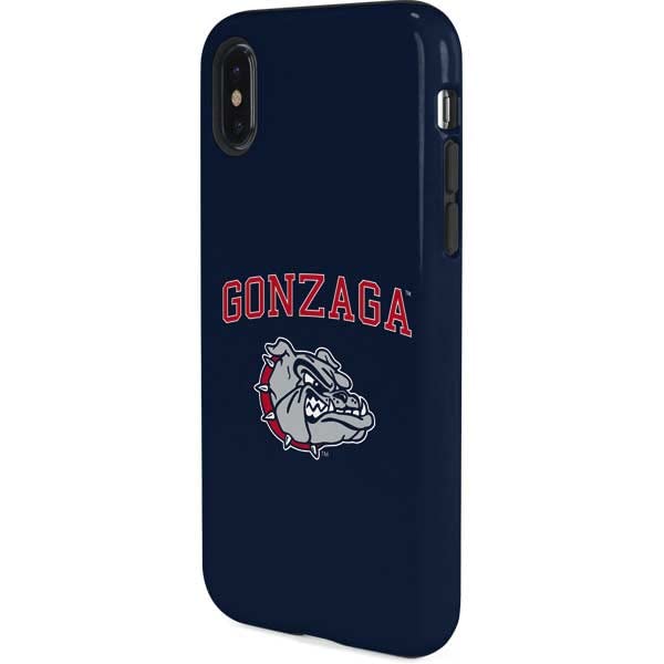 Skinit Pro Phone Case Compatible with iPhone X - Officially Licensed College Bulldogs Gonzaga Design Blue